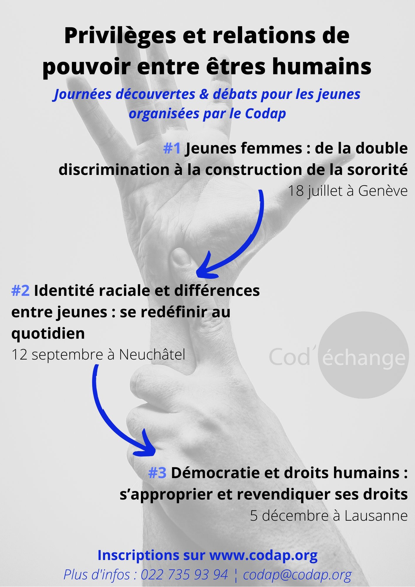 Flyer cod'échange 2020